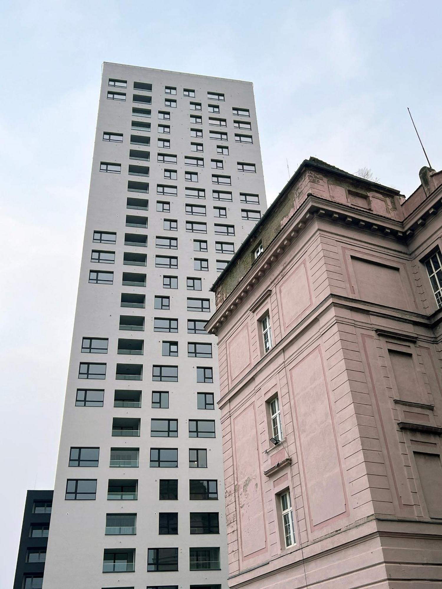 Skyline Flat Near Center By Richies Appartamento *
